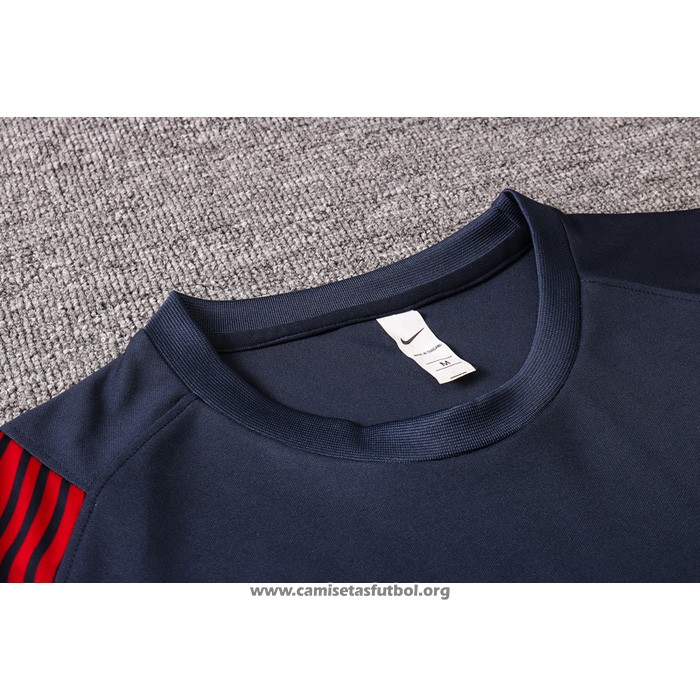 Chandal del Paris Saint-Germain Manga Corta 2020/2021 Azul y Rojo